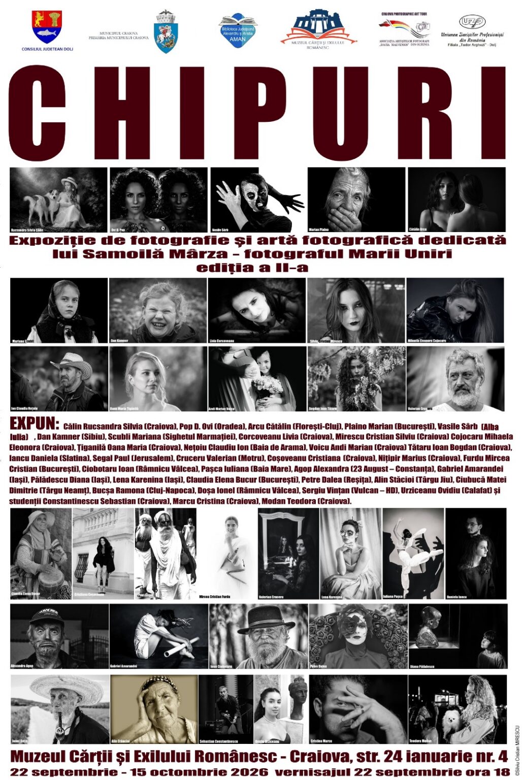 CHIPURI”: 201 de fotografii, la Craiova