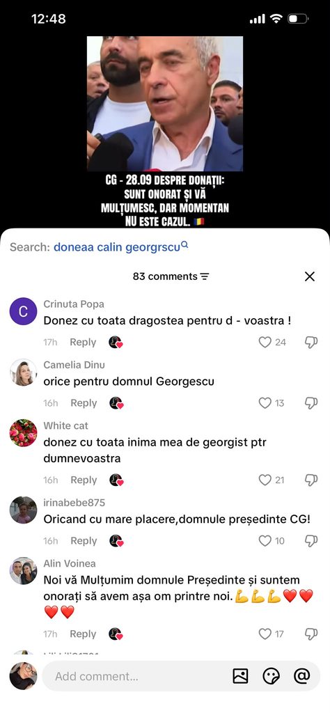 Donații pentru Călin Georgescu: Strâng bani pentru o vilă