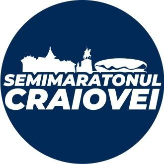 semimaratonul craiovei 2 - Jurnalul Olteniei – Știri din Craiova și Oltenia Circular blue logo for Semimaratonul Craiovei, featuring a white city skyline and bridge above the bold event name.