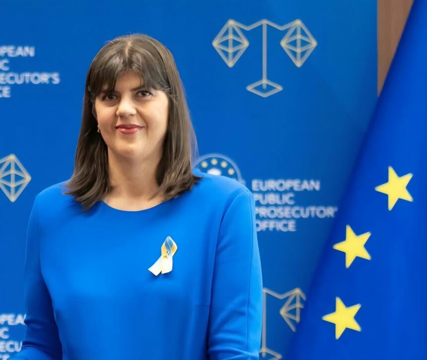 Laura Kovesi își încheie mandatul la Parchetul European. Foto: Facebook/ European Public Prosecutor's Office