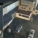 SRI: Imagine surprinsă de camerele de supraveghere înaintea incendiului de pe platforma industrială Carfil, din 14 septembrie 2026. Foto: Captură video/ Facebook