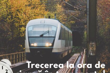 CFR Călători, la ora de iarnă: Cum vor circula trenurile