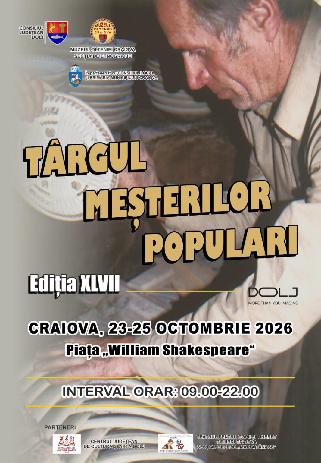 Craiova: Tradiții și bunătăți la Târgul Meșterilor Populari