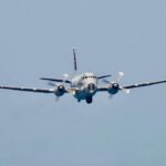 Avion de patrulare maritimă francez, trimis la Marea Neagră. Foto: Facebook/ MApN