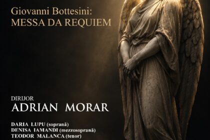 Poster for Giovanni Bottesini: Messa da Requiem; conducted by Adrian Morar, Oct 23, 2026 at 19:00, Oltenia Philharmonic Crăiova (Romania).