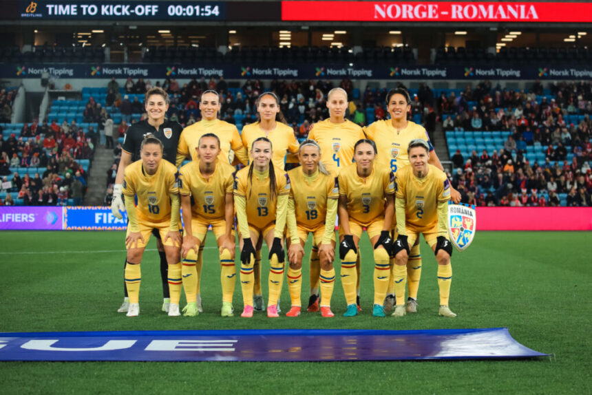 Încă o înfrângere pentru naționala feminină de fotbal a României