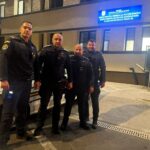 Intervenție ca în filme la Târgu Jiu: polițiștii au spart ușa unui apartament și au salvat o femeie