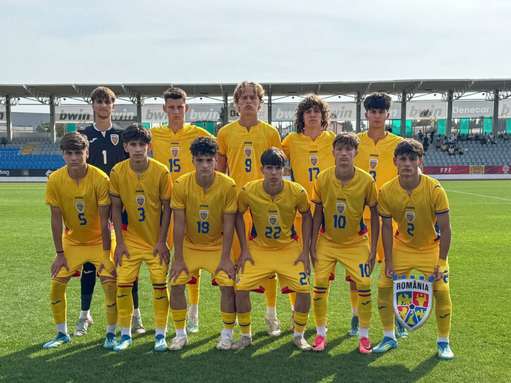 Naționala U16 a remizat cu Danemarca, în ultimul joc de la Turneul celor 4 Națiuni