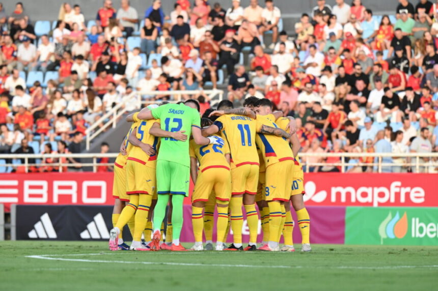 Pe urmele naționalei lui Hagi. România U21, învinsă cu 7-1 de tineretul Spaniei