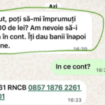 Ar fi folosit conturi de WhatsApp compromise pentru a cere bani în numele unor persoane cunoscute
