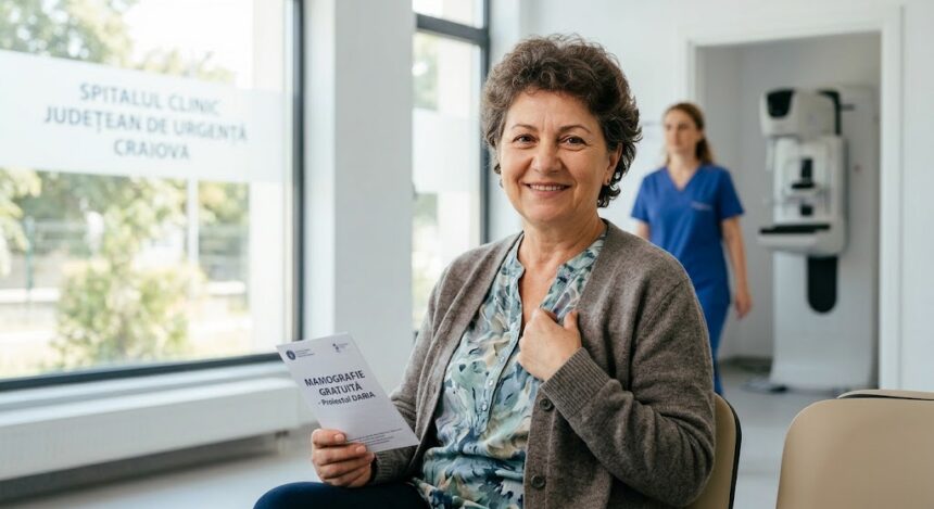 Mamografii gratuite pentru femeile din Dolj și din țară. Foto generată cu AI