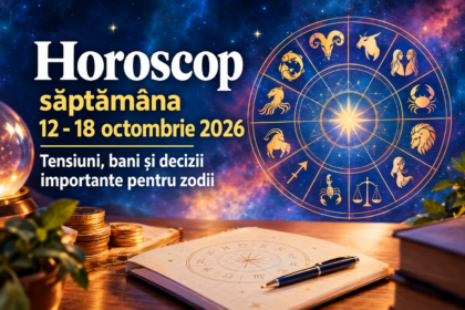 Horoscop 12–18 octombrie 2026: tensiuni, bani și noi oportunități