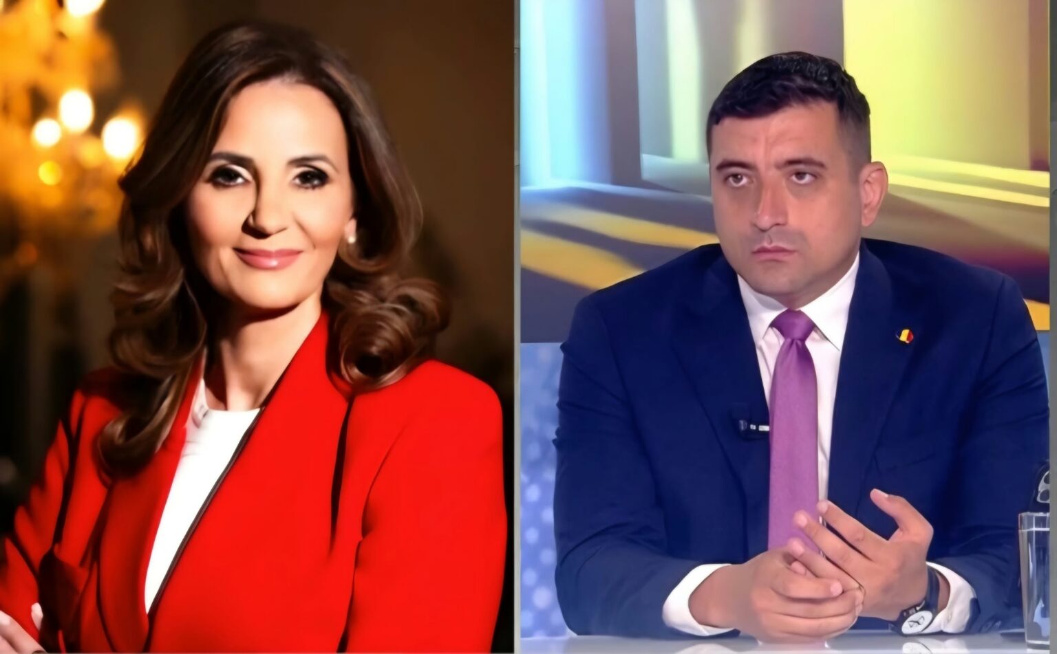 George Simion și Anca Alexandrescu, scandal în direct