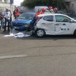 Accident în Craiova: 3 mașini lovite și 2 oameni la spital