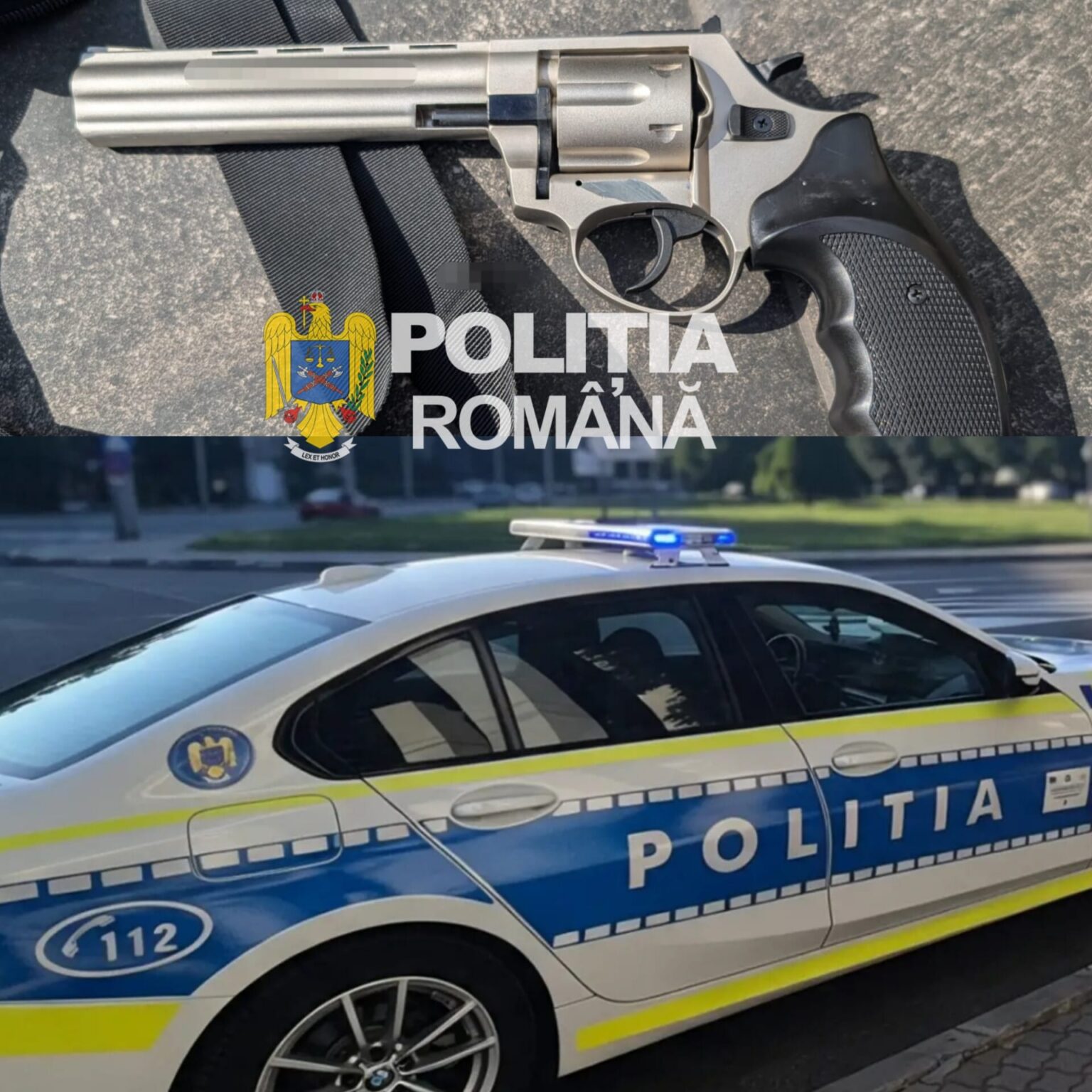 Anchetă în Dolj: o armă ar fi fost folosită într-un plan fictiv