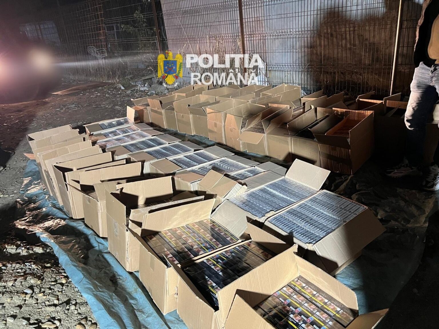Dolj: Bărbat cercetat pentru contrabandă cu țigări