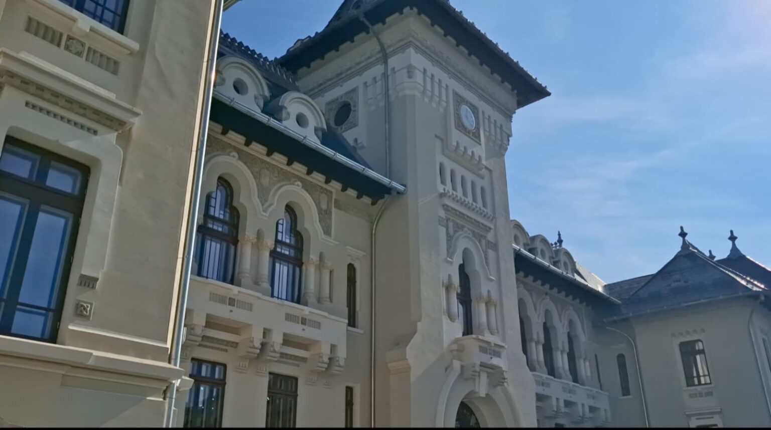 Craiova: Palatul Administrativ, sfințit după reabilitare