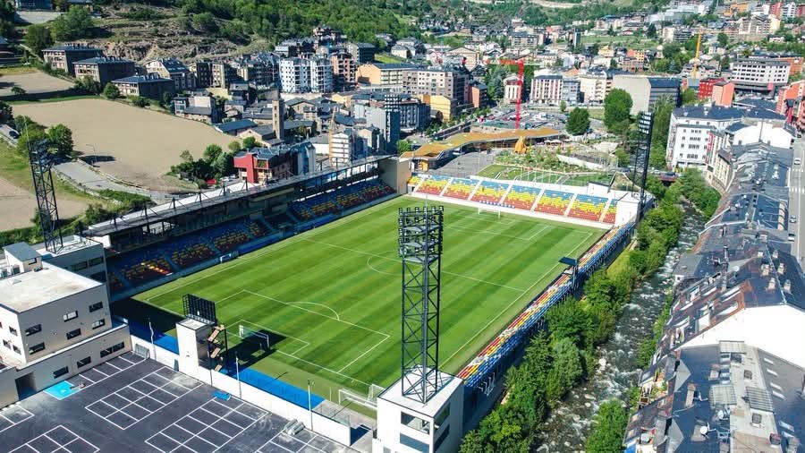 Alb-albaștrii vor juca pe stadionul celor de la  Inter Escaldes